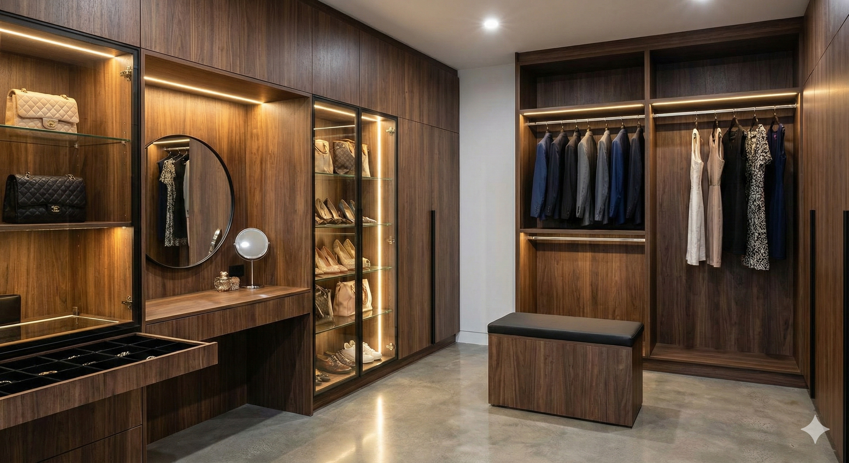 Closet moderno